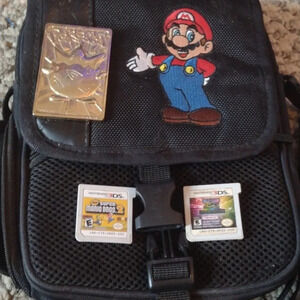 Nintendo 3 DS Games+metal Pokemon+Nintendo DS case